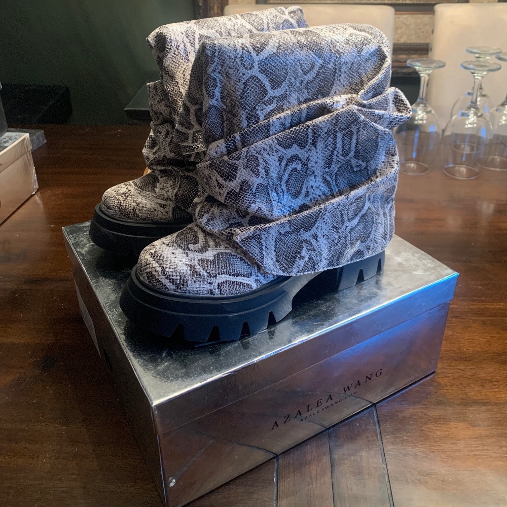 Azalea Wang Combat Boots
